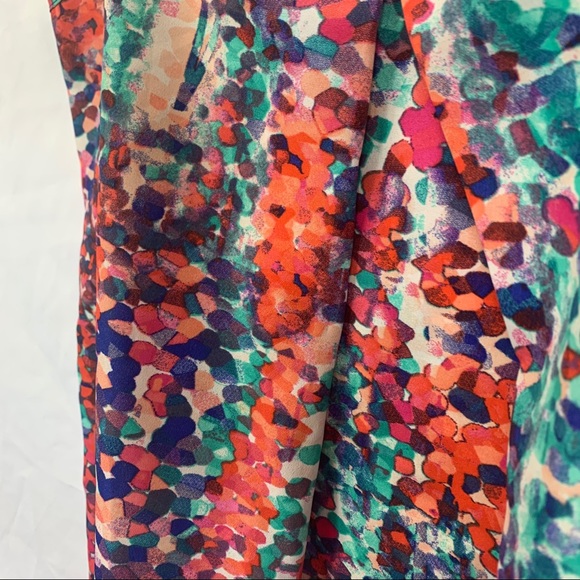 Bisou Bisou Watercolor Dotted Sleeveless Tank Top - Picture 3 of 7